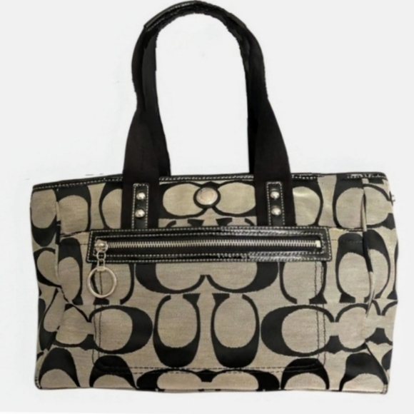 Coach Handbags - Vintage Coach Daisy Signature Collection Monogram Handbag